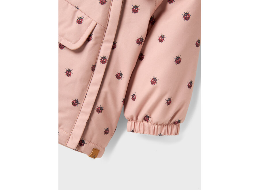 Lil' Atelier Lasnow Jacket Misty Rose Ladybug