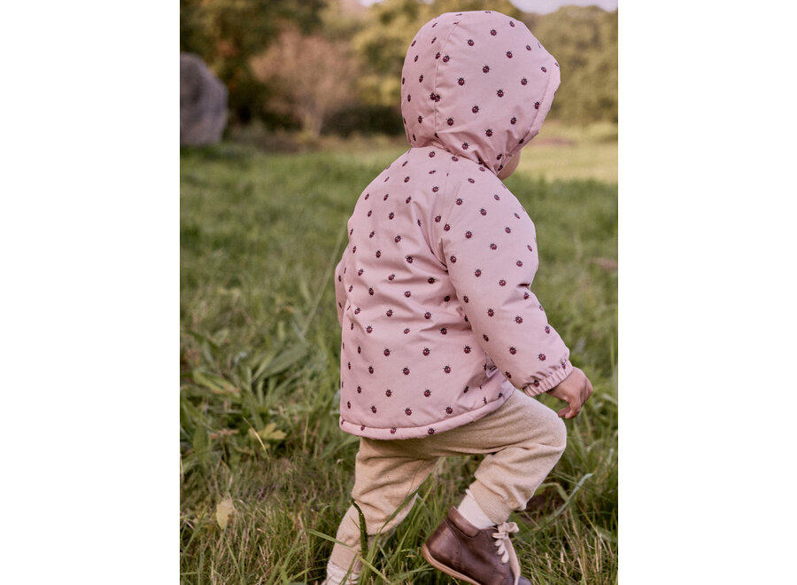 Lil' Atelier Lasnow Jacket Misty Rose Ladybug