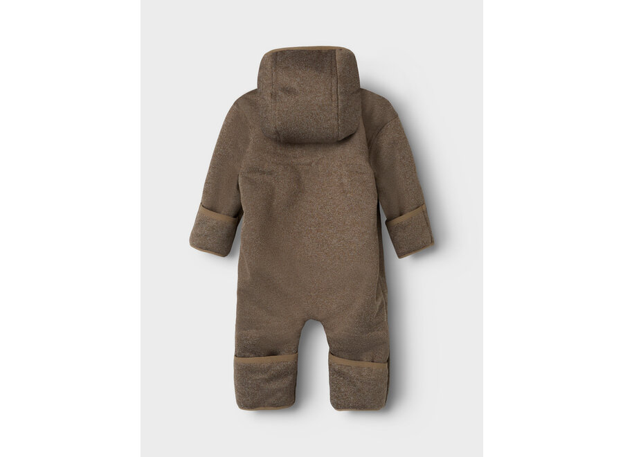 Lil' Atelier Loro Loose Suit Shitake Melange