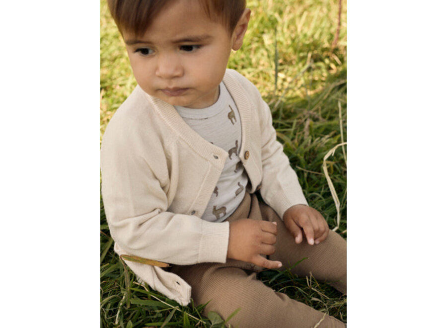 Lil Atelier Noel Nor wool body grey dawn lama