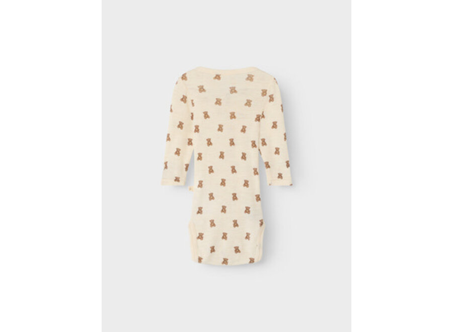 Lil' Atelier Nalu Ls Slim Body Turtledove Melange