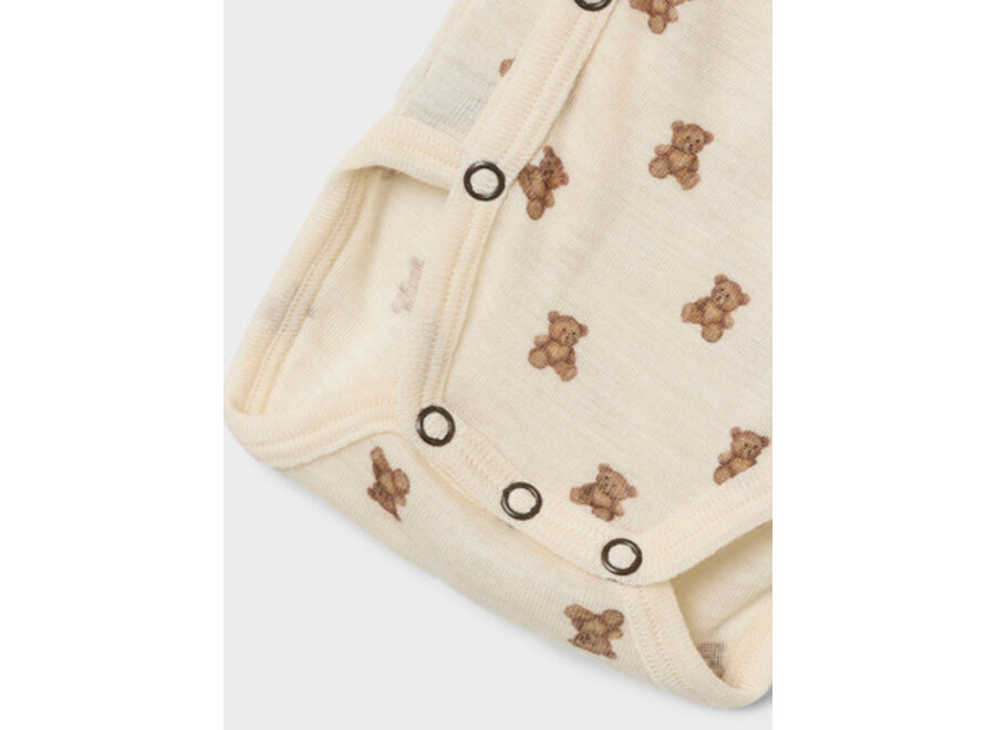 Lil' Atelier Nalu Ls Slim Body Turtledove Melange