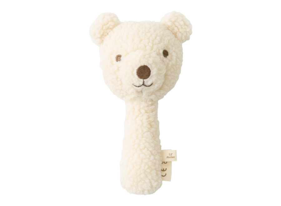 Lil' Atelier Danco Sherpa Rattle Turtledove