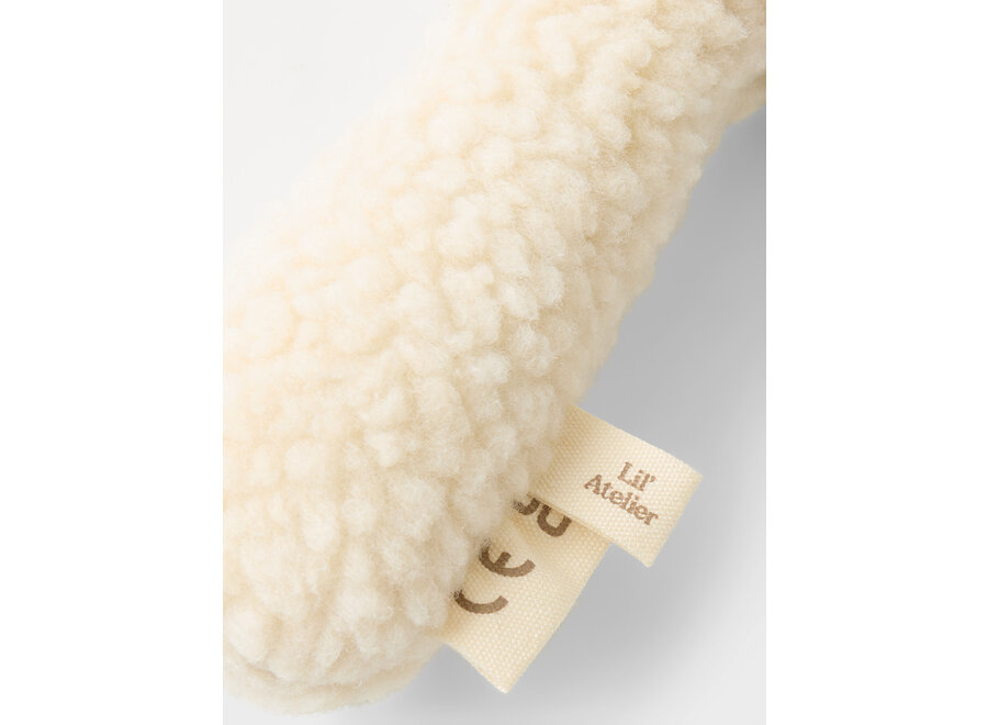 Lil' Atelier Danco Sherpa Rattle Turtledove