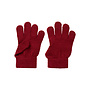 Lil' Atelier Nanson Knit Gloves Red Dahlia