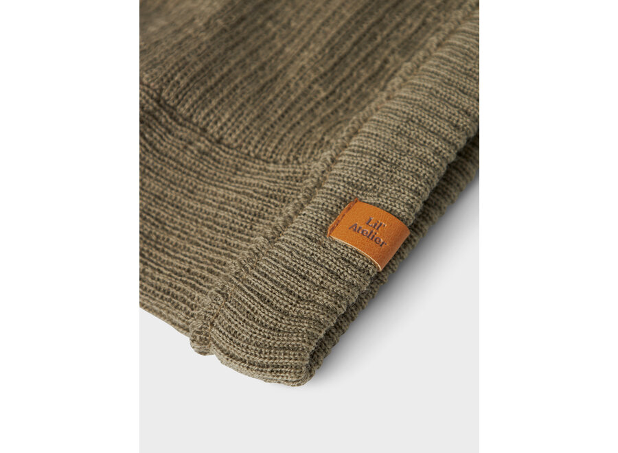 Lil' Atelier Nanson Knit Balaclava Overland Trek