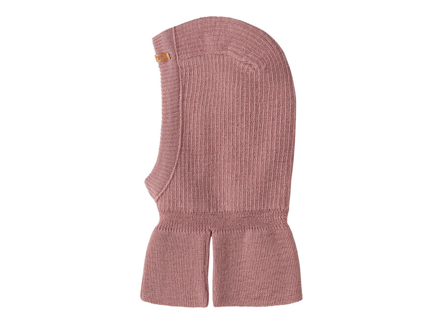 Lil' Atelier Nanson Knit Balaclava Misty Rose