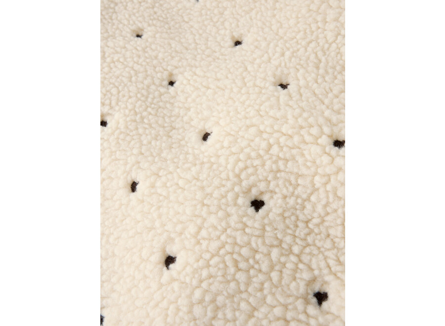 Lil' Atelier Nalo Loose Jacket Turtledove Hearts Emb