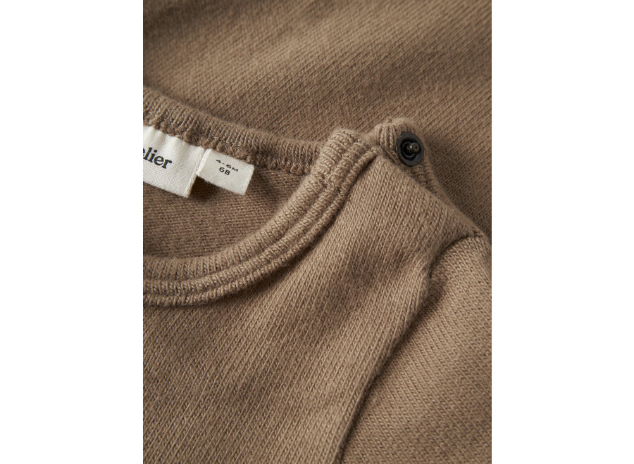 Lil' Atelier Thoro Leo Ls Slim Body Sepia Tint