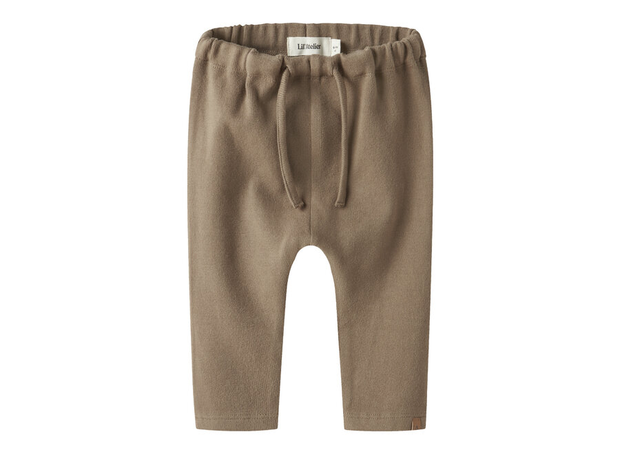Lil' Atelier Thoro Leo Loose Pant Sepia Tint
