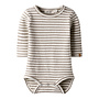 Lil' Atelier Thoro Keo Ls Slim Body Turtledove Sepia Tint
