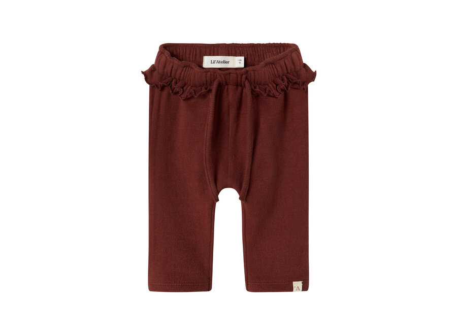 Lil' Atelier Thora Hun Loose Pant Hot Chocolate
