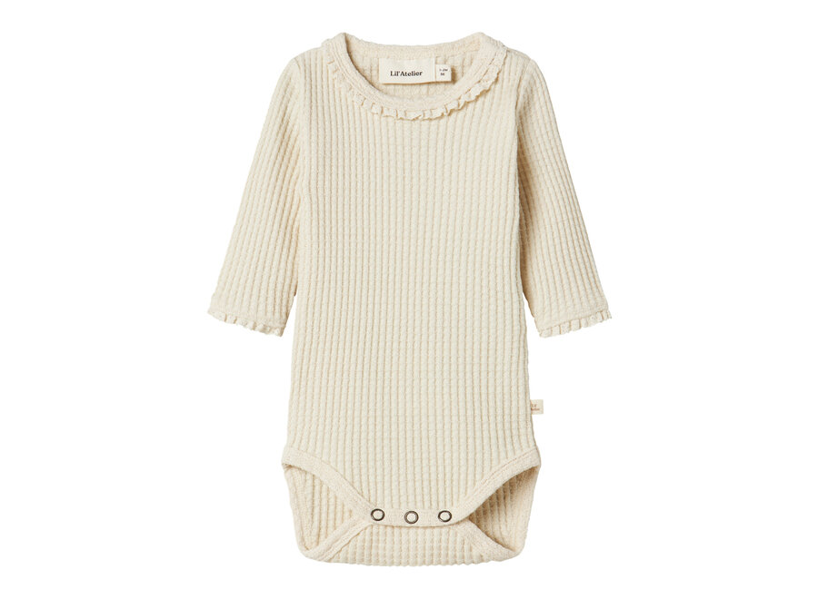 Lil' Atelier Osanne Ls Slim Body Turtledove