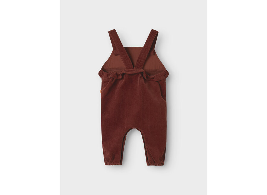 Lil' Atelier Obert Cord Overall 4122-Hg Hot Chocolate