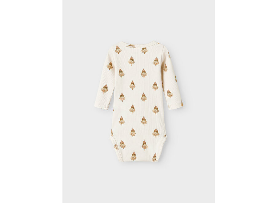 Lil' Atelier Lavo Ege Ls Slim Body Pastel Parchment