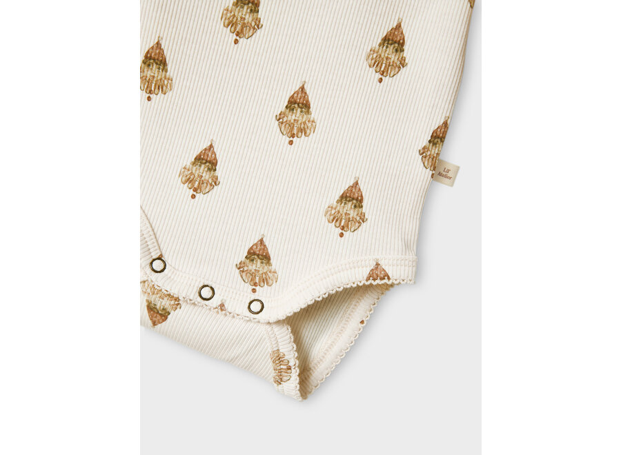 Lil' Atelier Lavo Ege Ls Slim Body Pastel Parchment