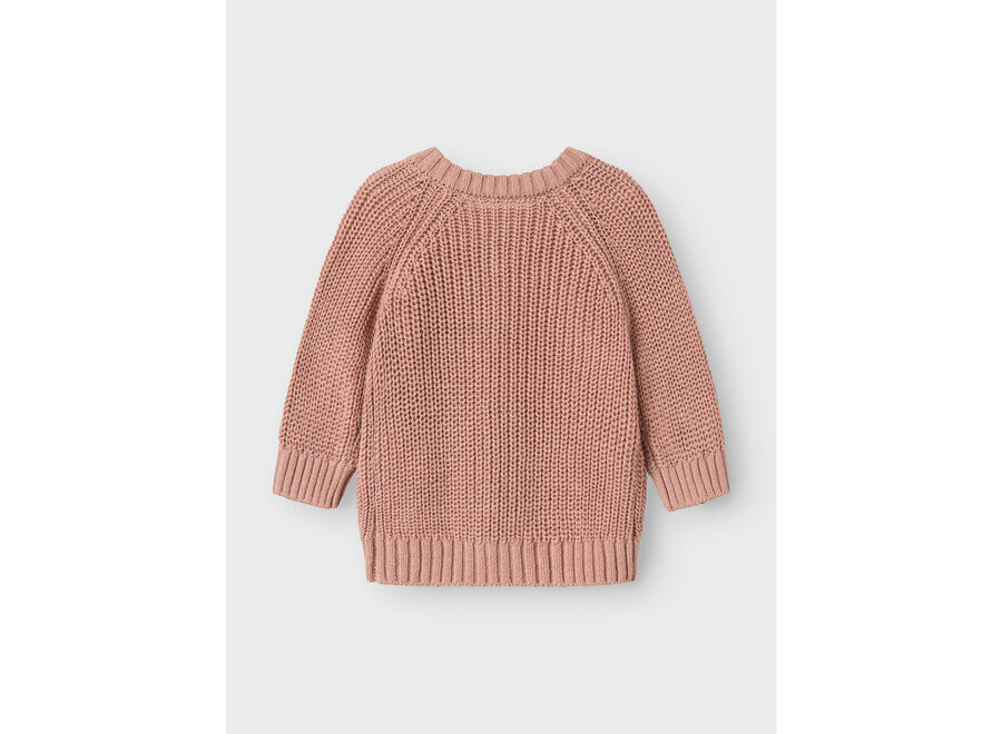 Lil' Atelier Lamai Ls Knit Card Pastel Parchment
