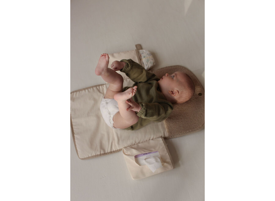 Studio Noos Teddy changing mat Plus ecru