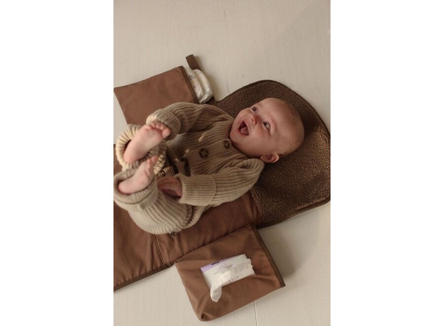 Studio Noos Teddy changing mat Plus brown