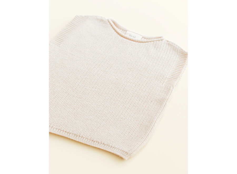 Hvid Harvey vest cream