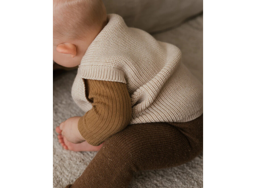 Hvid Harvey vest cream