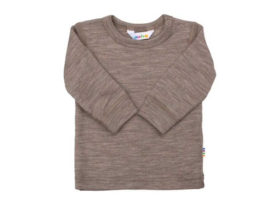 Joha Longsleeve Wol Beige melange