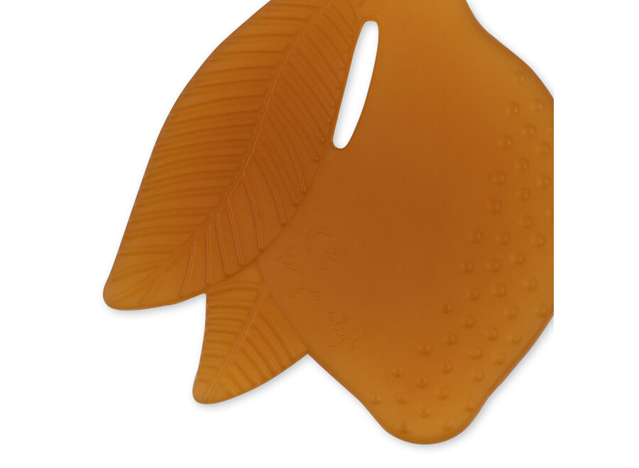 Konges Slojd Teether Flat Fruit Lemon