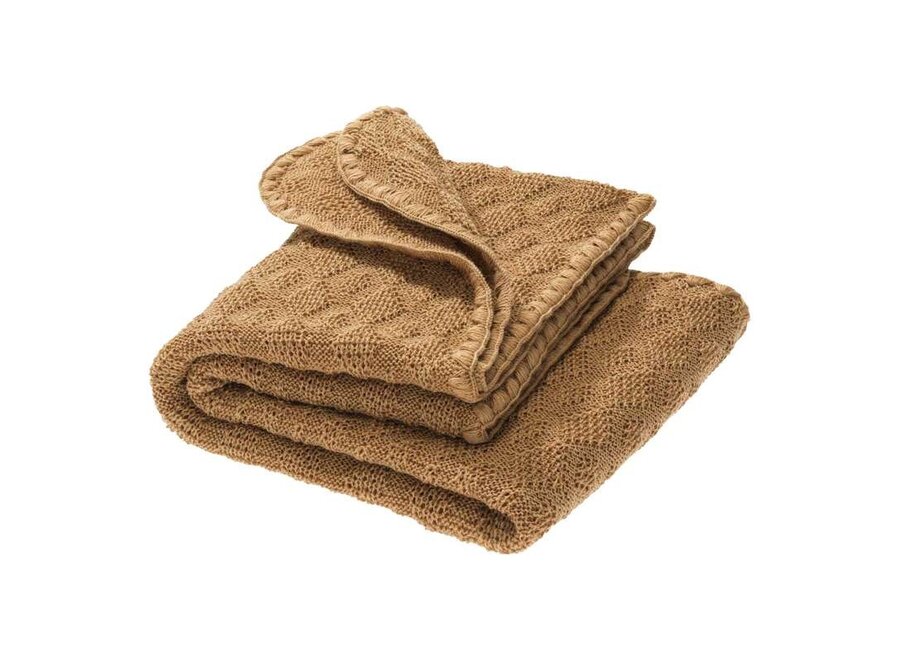 Disana Baby Deken wol Caramel 80 x 100