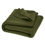 Disana Deken gekookt wol Olive 100 x 135