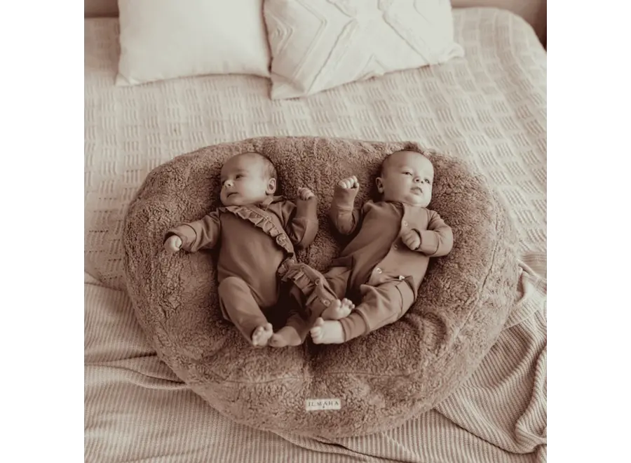 Ilmaha relax hoes tweeling teddy taupe