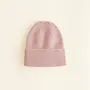 Hvid Fonzie beanie NEWBORN powder