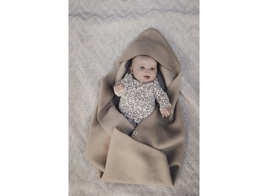 Alwero omslagdoek merinowol