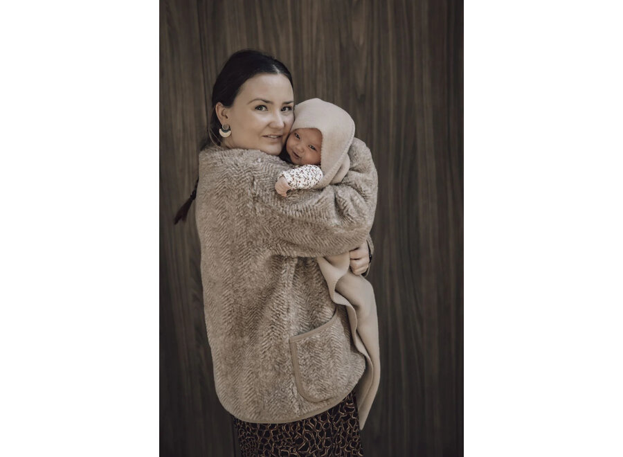 Alwero omslagdoek merinowol