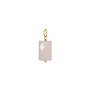 Nola-Charm-roze quartz facet