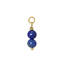 Nola-Charm-Lapis lazuli beads