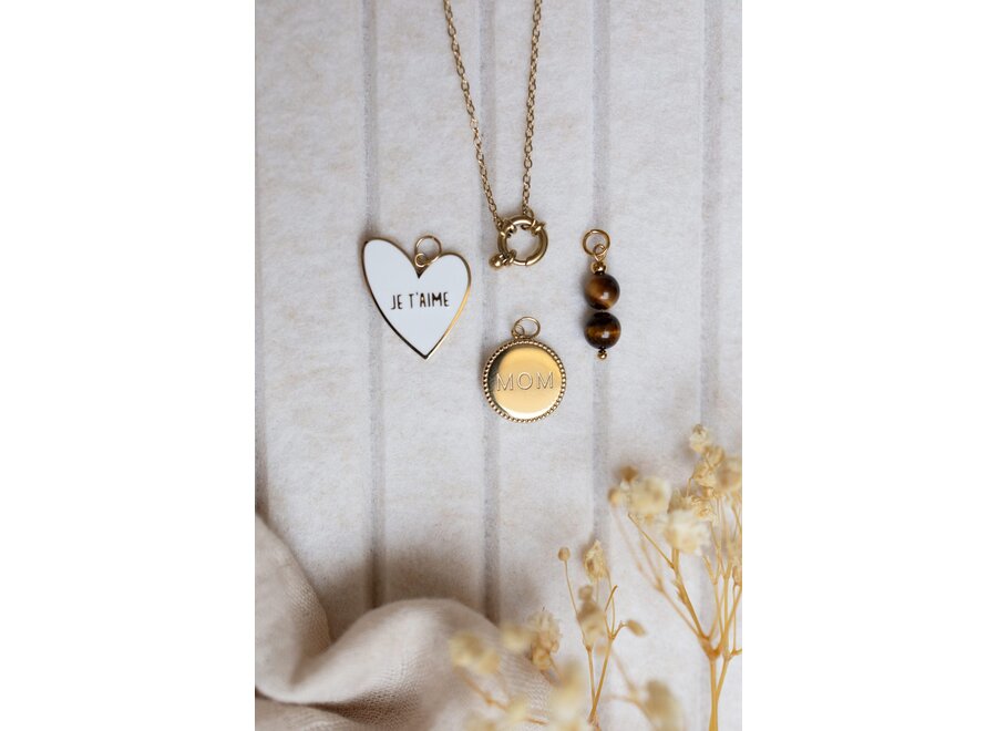 Nola-Bola pregnancy necklace-spacers chain