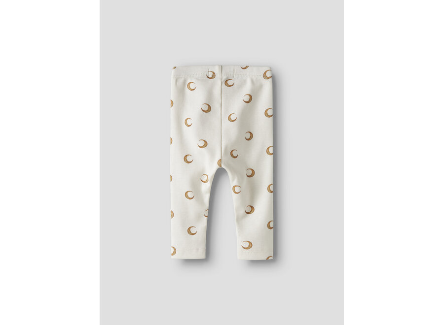 Lil' Atelier Layo Kim Slim Leggings Lil Noos Coconut Milk Moon