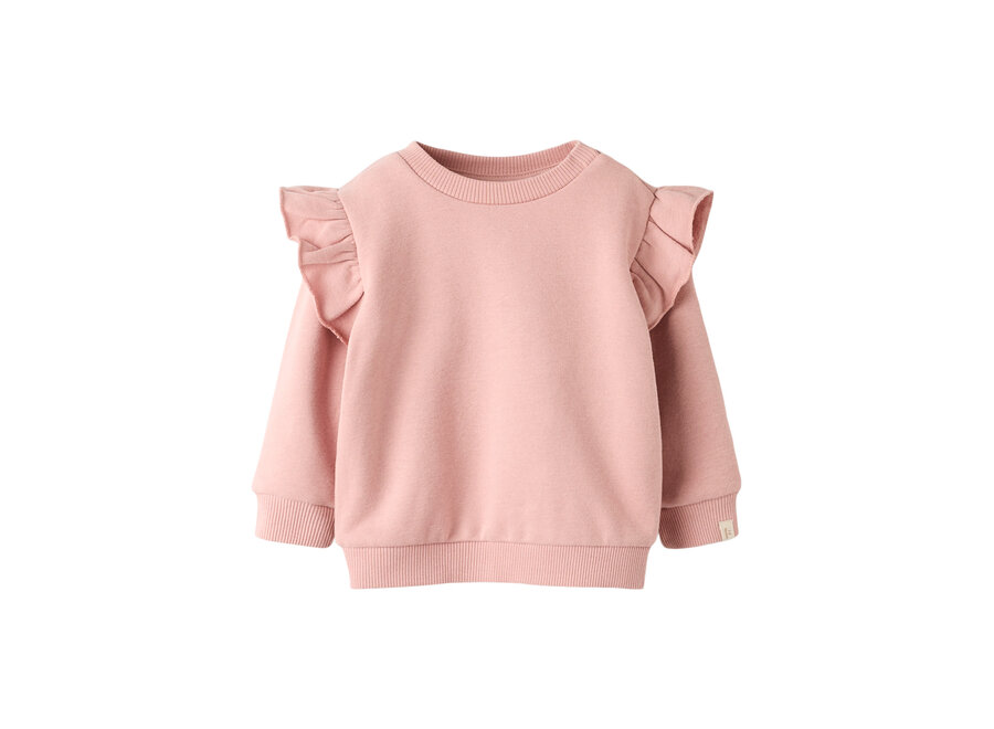 Lil' Atelier Ilondon Res Ls Sweat misty rose