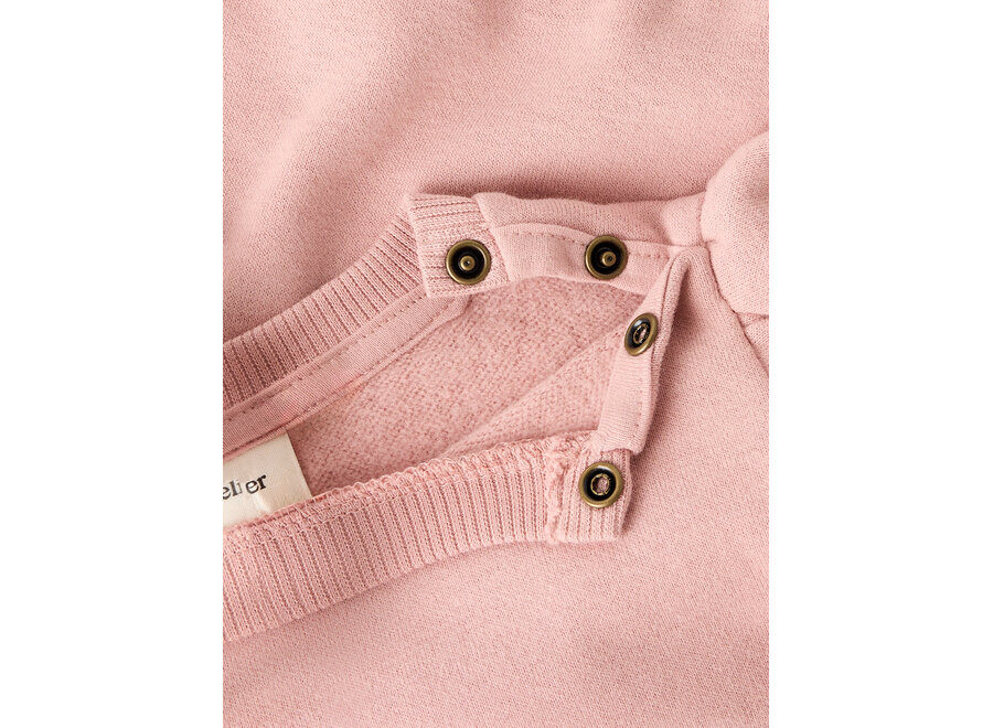 Lil' Atelier Ilondon Res Ls Sweat misty rose