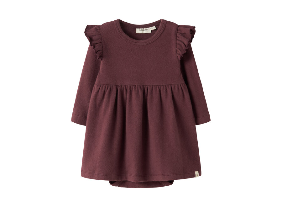 Lil' Atelier Thora Hun Body Dress Catawba Grape