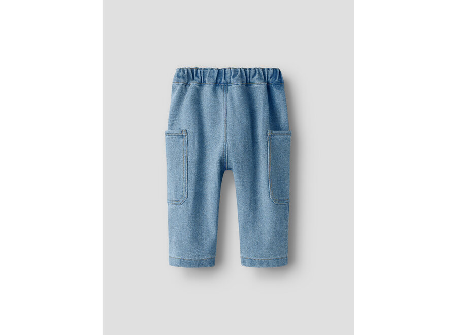Lil' Atelier Lulia Baggy Jeans Medium Blue Denim