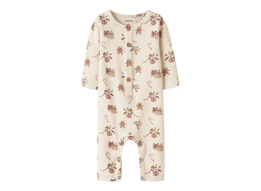 Lil' Atelier Layo Gip Suit Turtledove Christmas