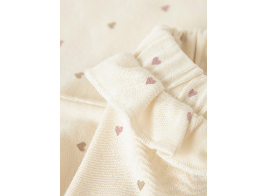 Lil' Atelier Lalo Tai Legging Turtledove Heart