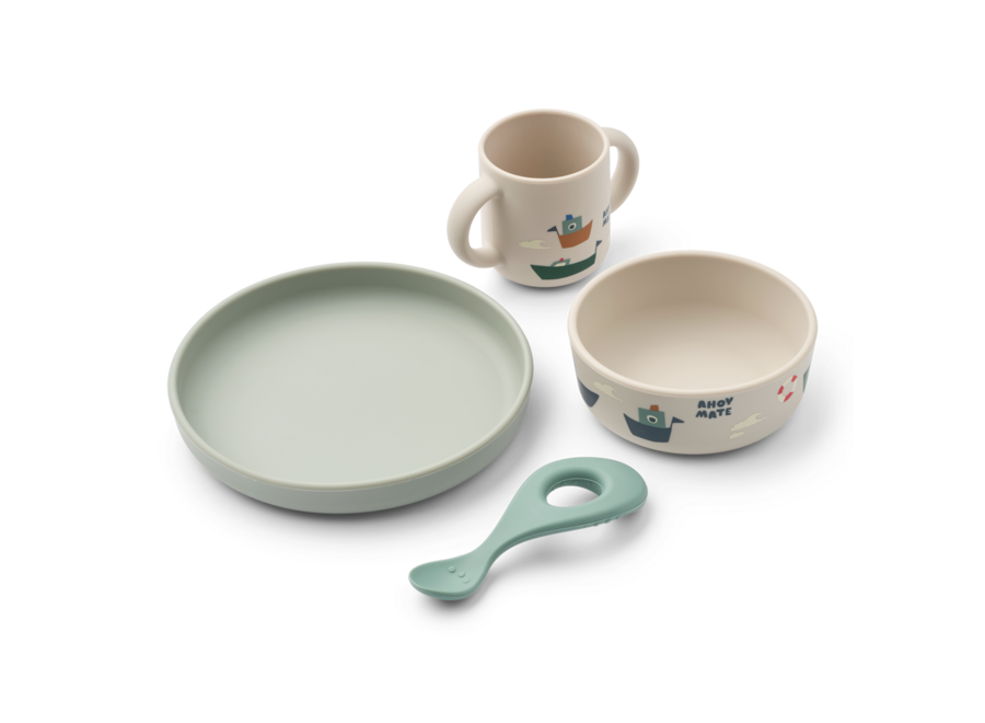 Liewood Vivi Tableware Set Sailing / Sandy