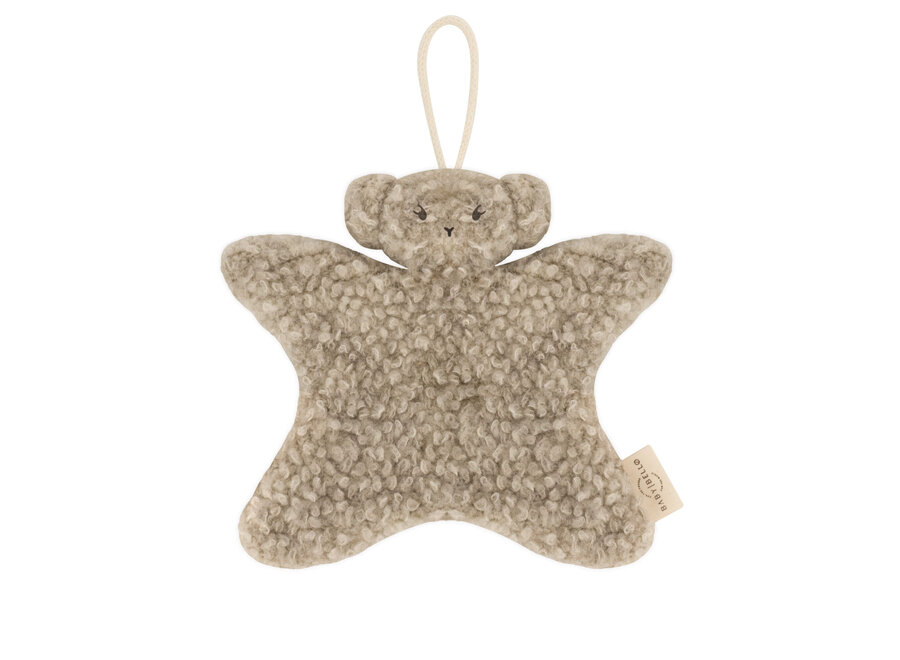 Baby Bello Merino Speendoekje - Soft Ivory