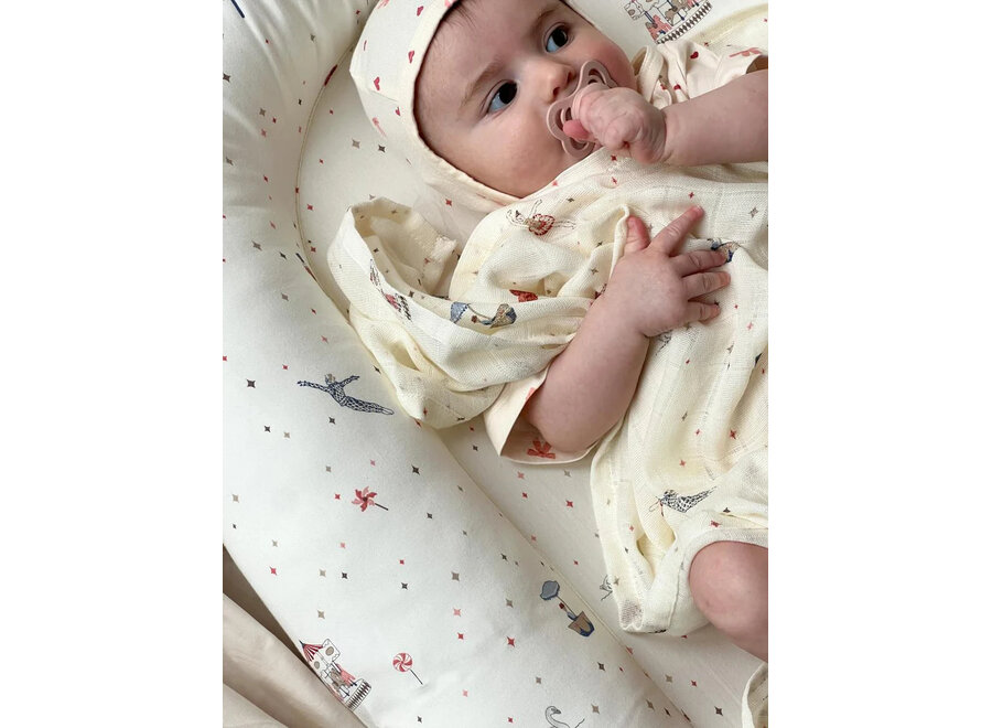 CC Muslin Cloth, 2-pack Carousel