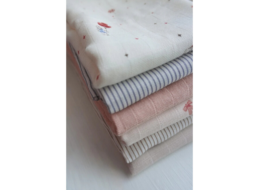 CC Muslin Cloth, 2-pack Carousel