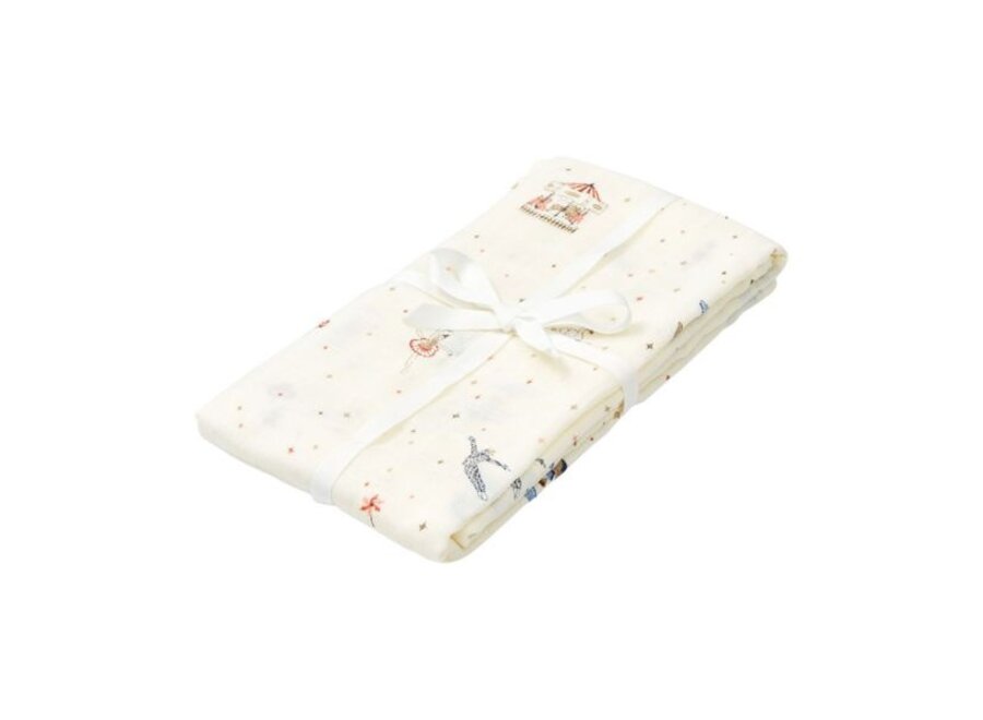 CC Swaddle - GOTS - Carousel
