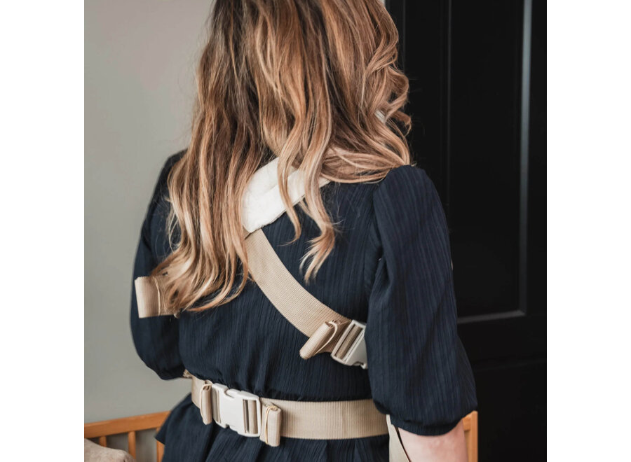 ByKay Draagzak Click Classic Linnen oat