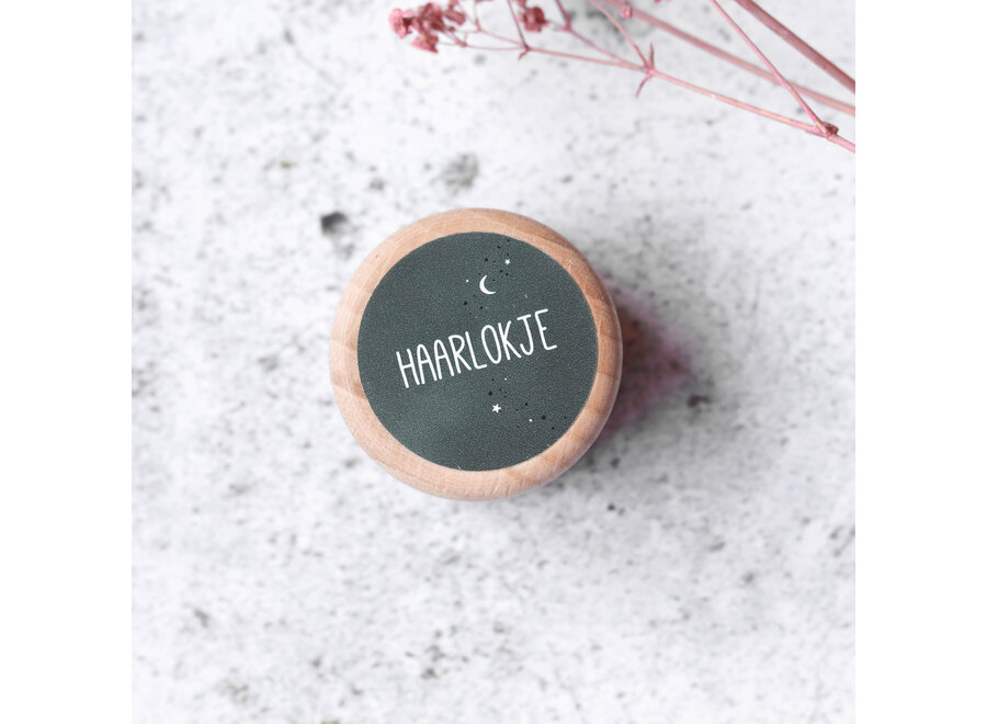 Fien & Feau haarlokje donkergroen